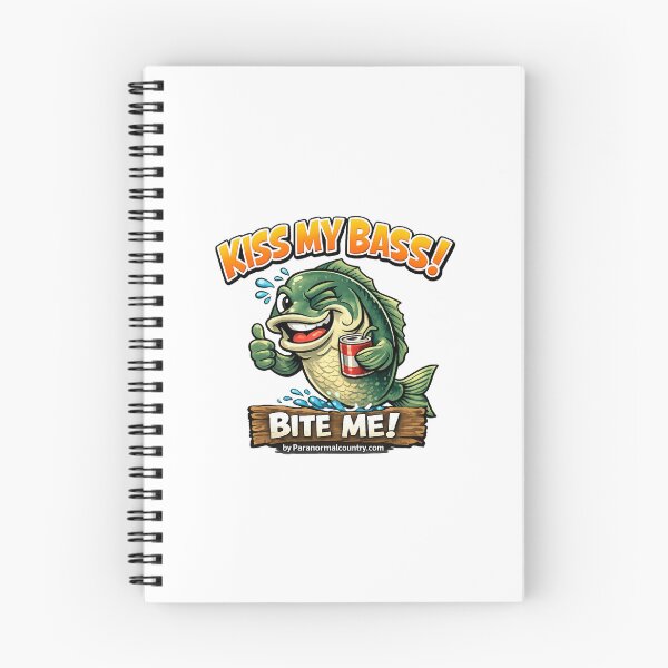 Item preview, Grumpy Fish - Kiss My Bass! designed and sold by ParanormalCount.