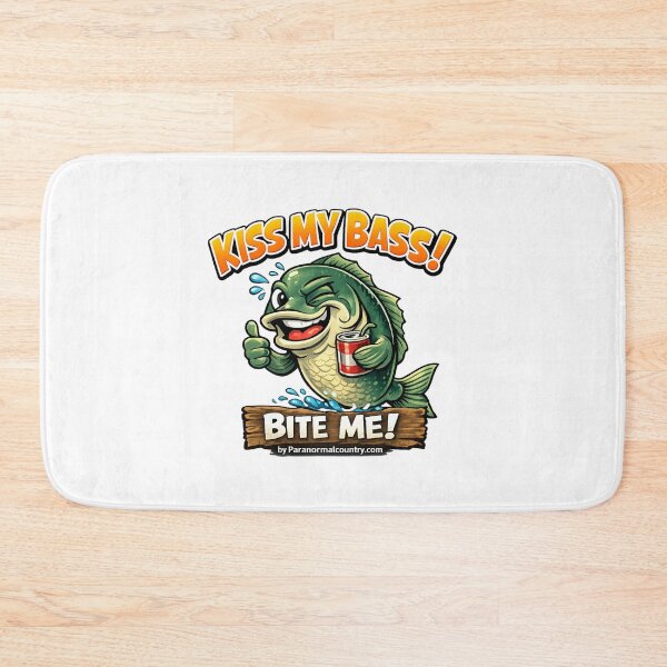 Item preview, Grumpy Fish - Kiss My Bass! designed and sold by ParanormalCount.