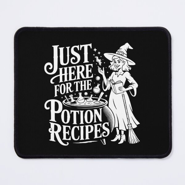 Item preview, Just Here For The Potion Recipes designed and sold by theartfulaspie.