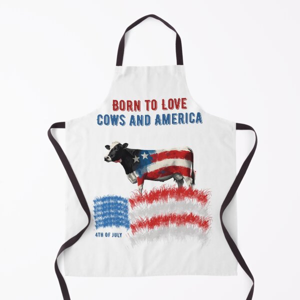Item preview, Born To Love Cows And America Red White And MOO 4th of July designed and sold by AleksandraJac05.