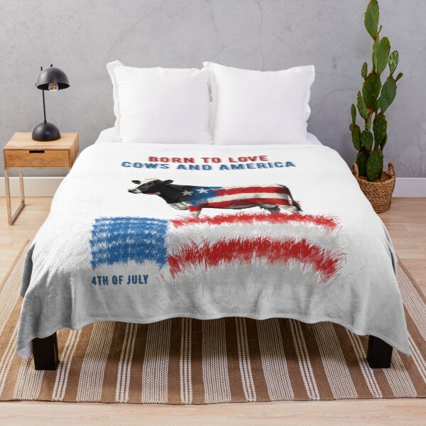 Item preview, Born To Love Cows And America Red White And MOO 4th of July designed and sold by AleksandraJac05.