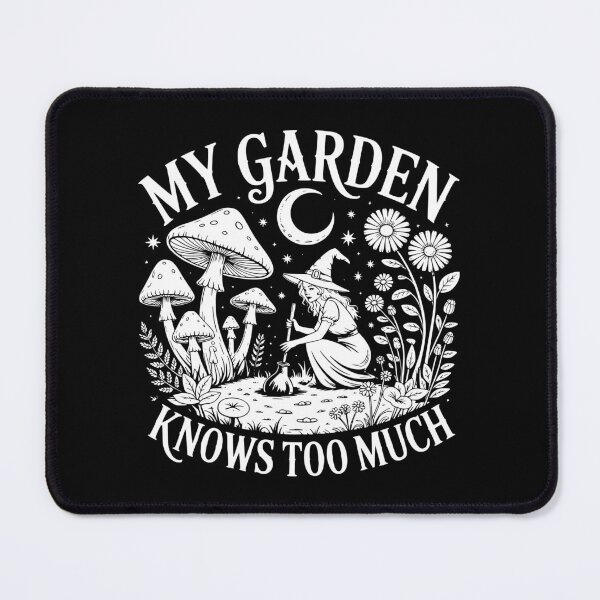 Item preview, My Garden Knows Too Much designed and sold by theartfulaspie.