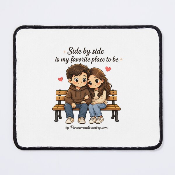 Item preview, Young Couple on Bench designed and sold by ParanormalCount.