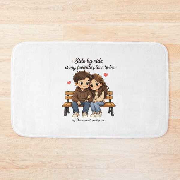 Item preview, Young Couple on Bench designed and sold by ParanormalCount.