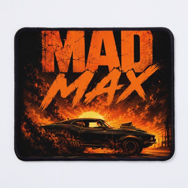Item preview, Mad Max Inspired Post Apocalyptic Muscle Car Graphic T-Shirt | Retro Dystopian Road Warrior Art designed and sold by AbstractAuraArt.