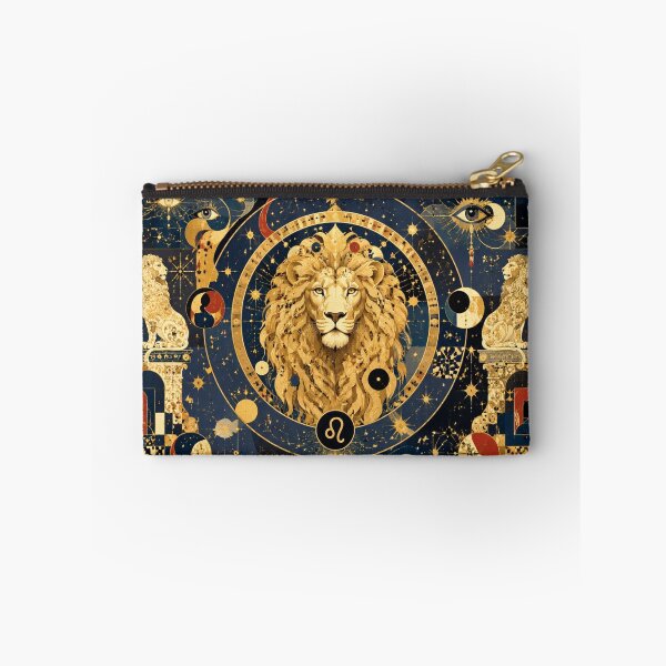 Item preview, The Sign of Leo - Celestial Golden King, Mystical Astrology Art, Sun and Constellations designed and sold by Natalia-Vlad.