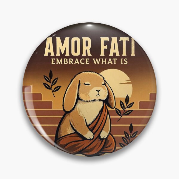 Item preview, Amor Fati – Meditating Rabbit designed and sold by Dogandesighn.