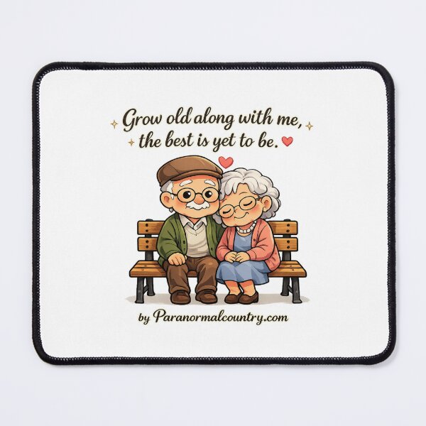 Item preview, Elderly Couple on Bench designed and sold by ParanormalCount.