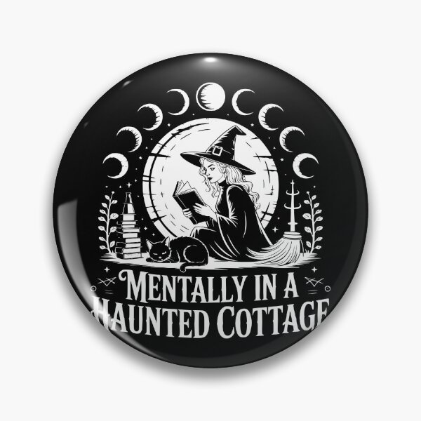 Item preview, Mentally In A Haunted Cottage designed and sold by theartfulaspie.