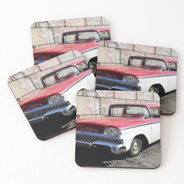 Item preview, 1959 Ford Ranchero — Two-Tone Classic Coupe Utility, American Car Photography designed and sold by Peter Kraaibeek Art Gallery.