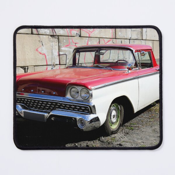 Item preview, 1959 Ford Ranchero — Two-Tone Classic Coupe Utility, American Car Photography designed and sold by Peter Kraaibeek | Generative Designs and Car Art.