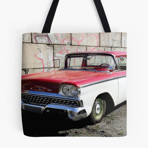 Item preview, 1959 Ford Ranchero — Two-Tone Classic Coupe Utility, American Car Photography designed and sold by Peter Kraaibeek | Generative Designs and Car Art.