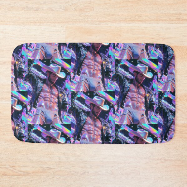 Item preview, Neon Cyber Cowboy in Holographic Jacket designed and sold by ZhivanCrimson.