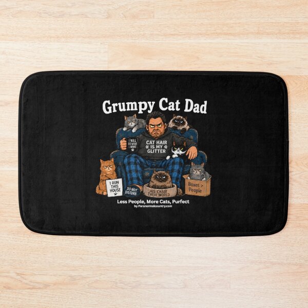 Item preview, Grumpy Cat Dad designed and sold by ParanormalCount.