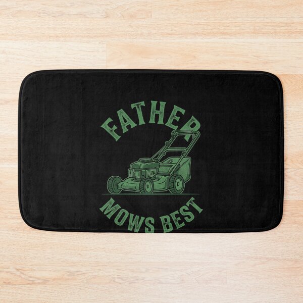 Item preview, Father Mows Best Dad Lawn Mowing Gardener Fatherhood designed and sold by SofenArt.