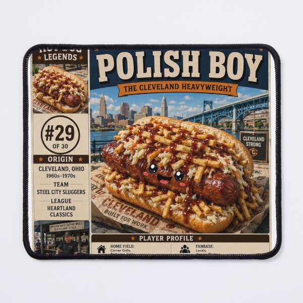 Item preview, Hotdog Heroes Polish Boy designed and sold by 1mooreroy.