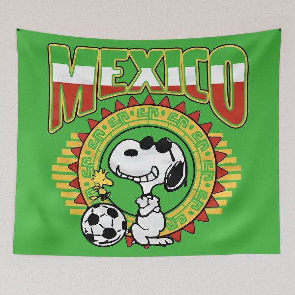 Item preview, Peanuts Snoopy x Mexico Soccer world cup 2026 designed and sold by tayjeffrey61.