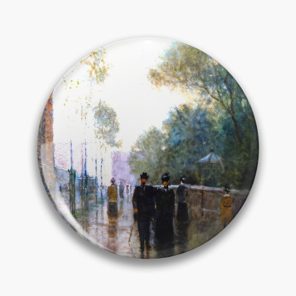 Item preview, Rainy Day in New York City - Paul Cornoyer designed and sold by Jon-Baran.