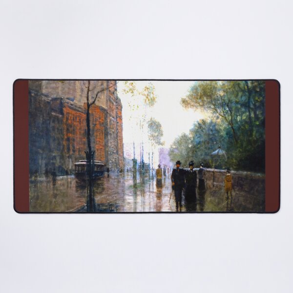 Item preview, Rainy Day in New York City - Paul Cornoyer designed and sold by Jon-Baran.