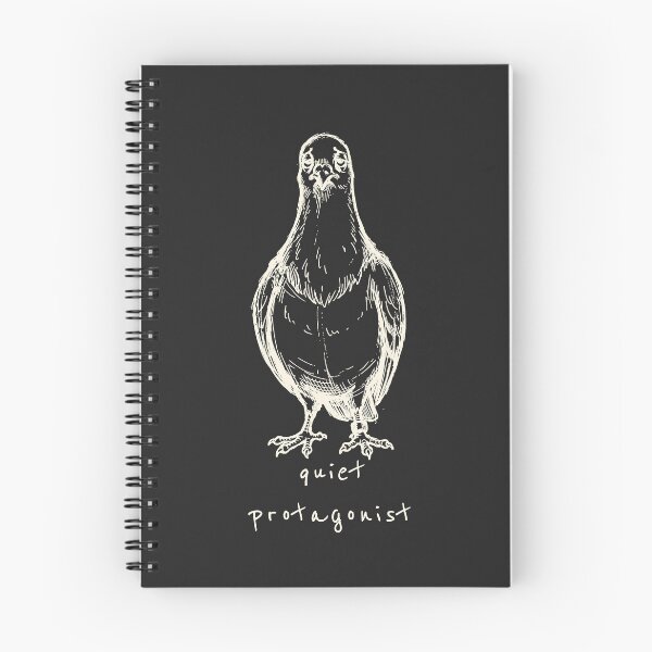 Item preview, Funny Pigeon Minimalist Bird Art - Quiet Protagonist designed and sold by Lumi-Bloom.