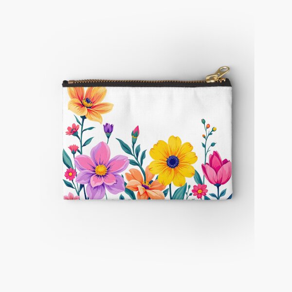 Item preview, Colorful Wildflower Border Floral Design designed and sold by roxysnextgenart.
