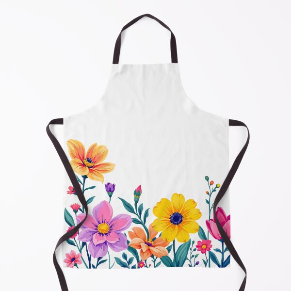 Item preview, Colorful Wildflower Border Floral Design designed and sold by roxysnextgenart.