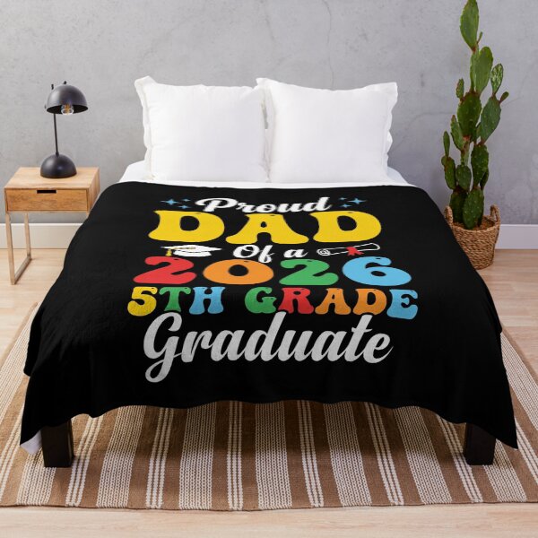 Item preview, Proud Dad Of A 2026 5th Grade Graduate Father Celebration designed and sold by SofenArt.