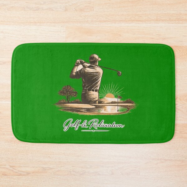 Item preview, Vintage Golf Player Silhouette at Sunset. designed and sold by LunaPrintCo.