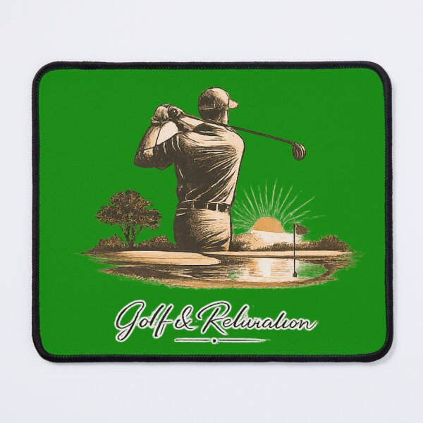 Item preview, Vintage Golf Player Silhouette at Sunset. designed and sold by LunaPrintCo.
