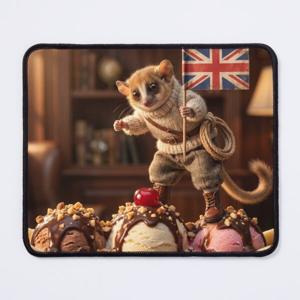 Item preview, Madame Berthe's Mouse Lemur Conquers Banana Split designed and sold by Tridentulus.
