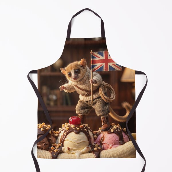 Item preview, Madame Berthe's Mouse Lemur Conquers Banana Split designed and sold by Tridentulus.
