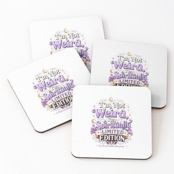 Item preview, I'm Not Weird, I'm Spiritually Limited Edition designed and sold by ParanormalCount.