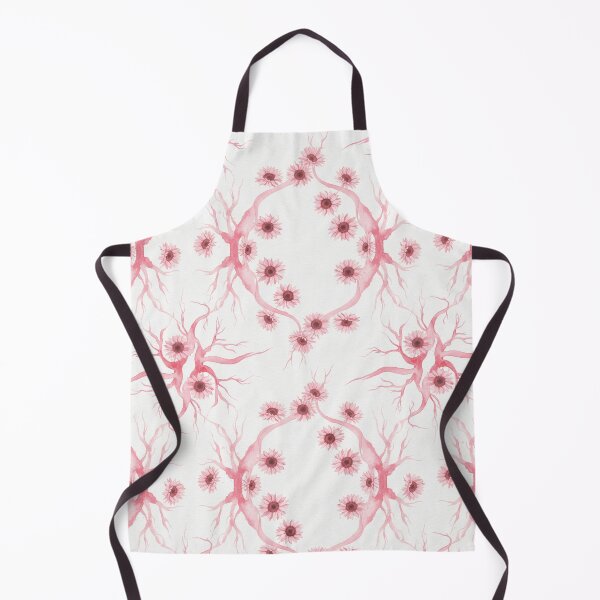 Item preview, Surrealist Pink Sunflower Watercolor Pattern designed and sold by wissal.studio.