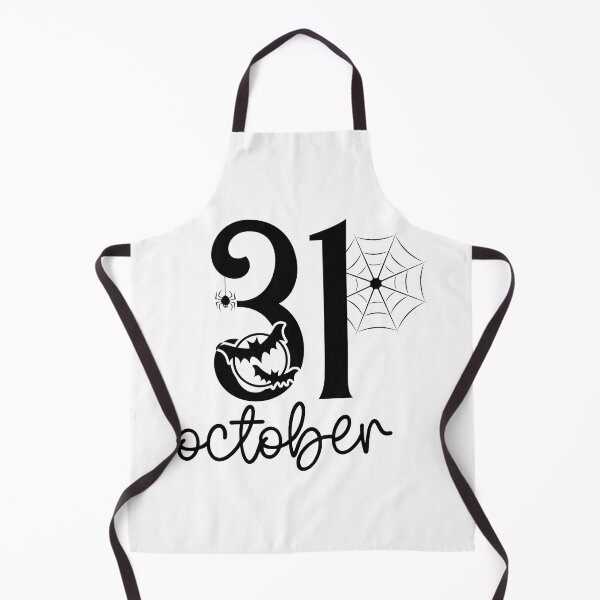 Item preview, 31 October - Cute Halloween Party Retro Vintage Spooky Pumpkin Witch Ghost Autumn Fall Season Gothic Horror Gift designed and sold by FuzionRaptor.