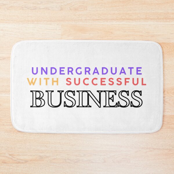 Item preview, Undergraduate with successful business designed and sold by ArtistTejal.