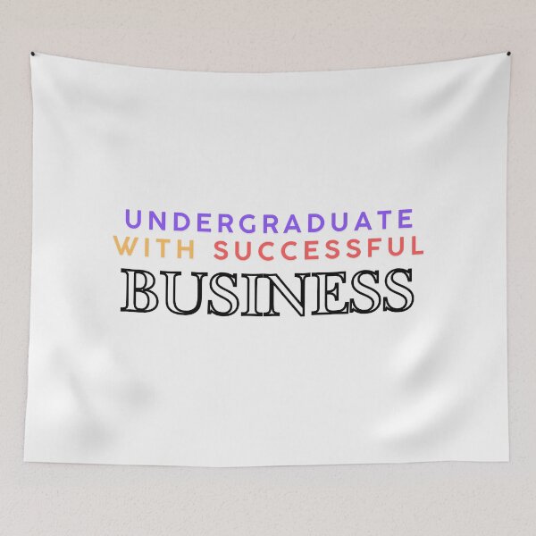 Item preview, Undergraduate with successful business designed and sold by ArtistTejal.