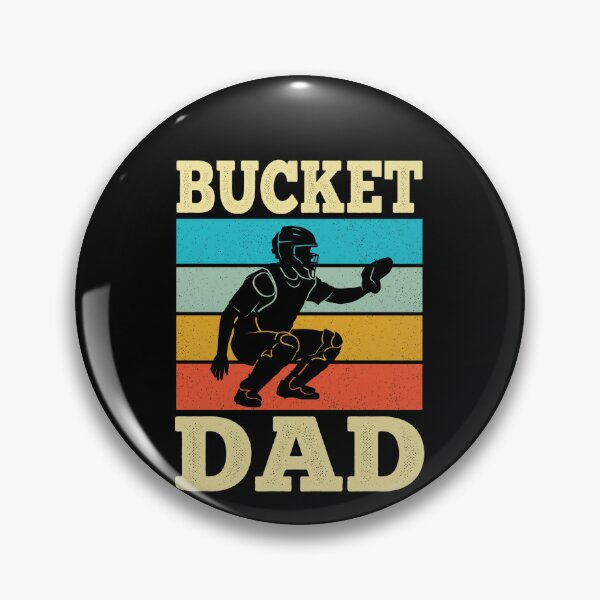 Item preview, Bucket Dad Baseball Catcher Father Sports designed and sold by SofenArt.
