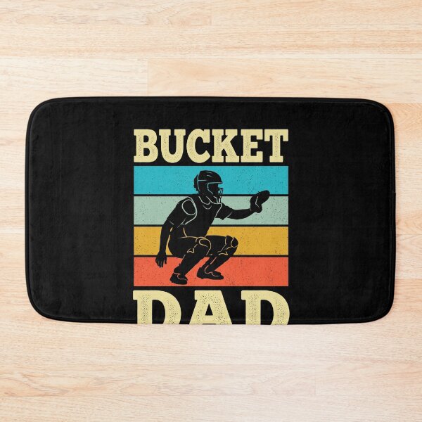 Item preview, Bucket Dad Baseball Catcher Father Sports designed and sold by SofenArt.