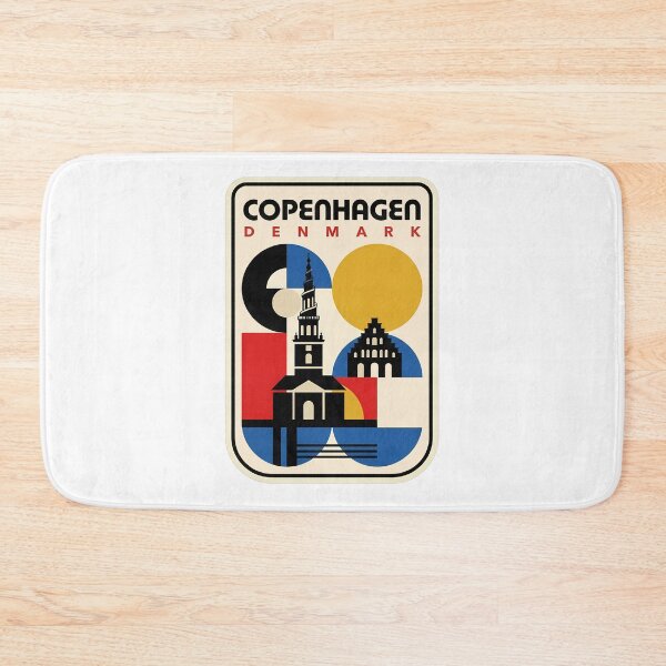 Item preview, Retro Copenhagen Denmark Mid-century Modern Travel designed and sold by k3rstman1.
