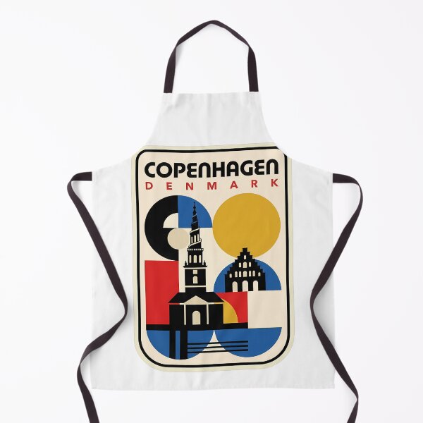 Item preview, Retro Copenhagen Denmark Mid-century Modern Travel designed and sold by k3rstman1.