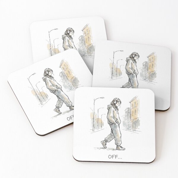 Item preview, OFF — Minimalist Introspective Illustration designed and sold by vybrex.
