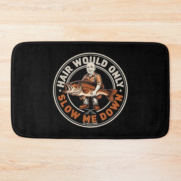Item preview, Hair Would Only Slow Me Down Dad Humor Funny Bald Dad Joke Vintage designed and sold by Redgiant87x.