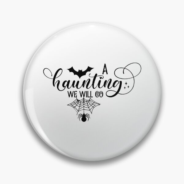 Item preview, A Haunting We Will Go - Cute Halloween Party Retro Vintage Spooky Pumpkin Ghost Witch Autumn Fall Horror Gift designed and sold by FuzionRaptor.