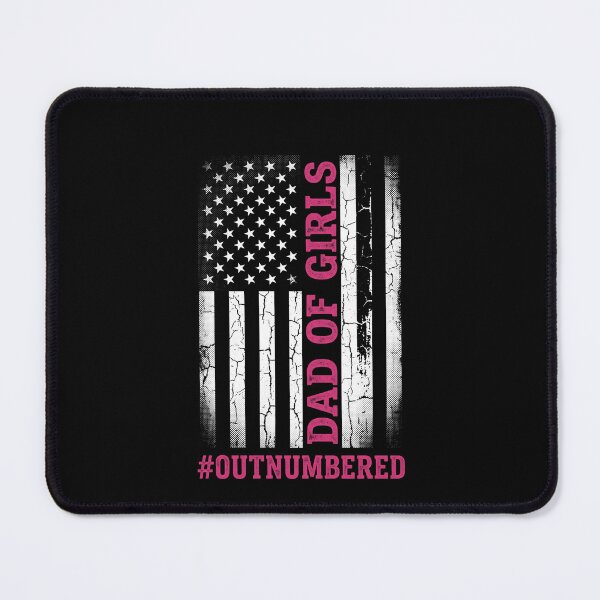 Item preview, Dad Of Girls #Outnumbered Fatherhood Dad Life Girl Dad Parents designed and sold by SofenArt.