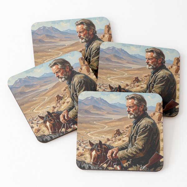 Item preview, The Last Ride – Blackthorn Fine Art Print designed and sold by Art's Diner.