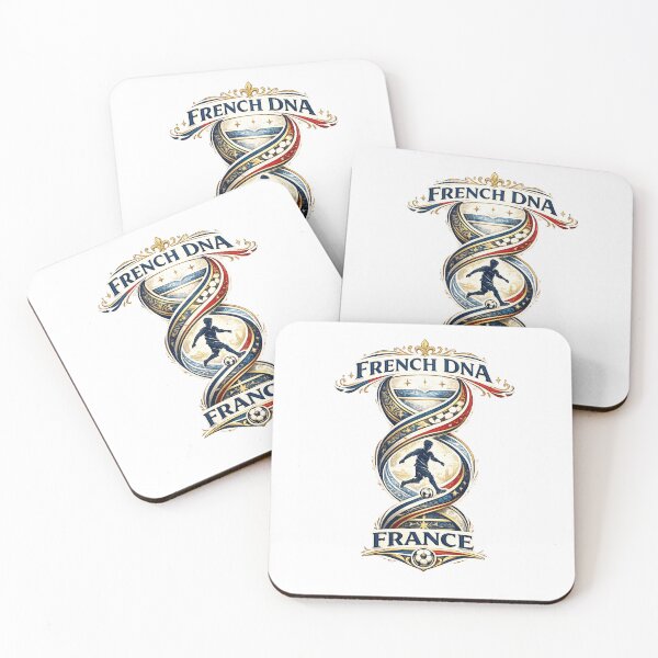 Item preview, Football  French DNA T-Shirt | France Soccer Fan Design designed and sold by Atlas Ink Lab.