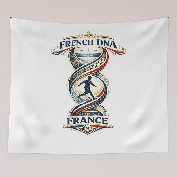 Item preview, Football  French DNA T-Shirt | France Soccer Fan Design designed and sold by Atlas Ink Lab.