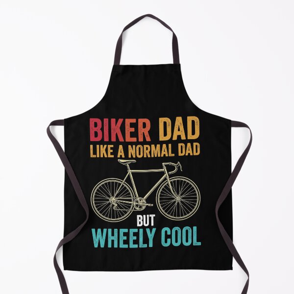 Item preview, Biker Dad Like A Normal Dad But Wheely Cool Bicycle Father Cycling Rider designed and sold by SofenArt.
