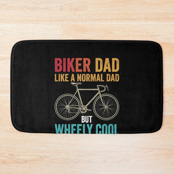 Item preview, Biker Dad Like A Normal Dad But Wheely Cool Bicycle Father Cycling Rider designed and sold by SofenArt.