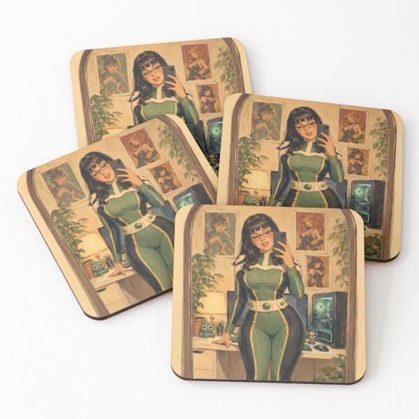 Item preview, Retro Amphibian Heroine Pinup – Vintage Superhero Glamour Art designed and sold by Cosplayvintage.